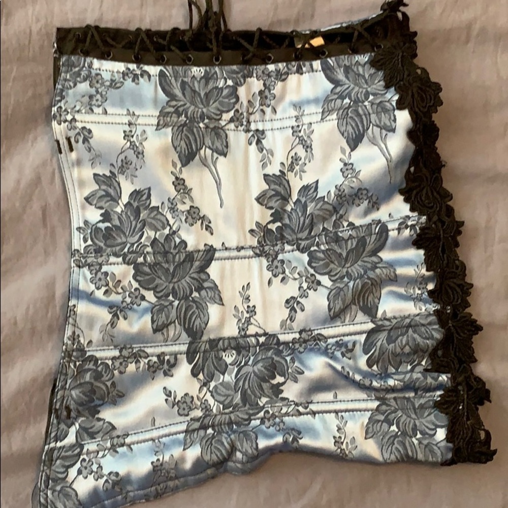 Corset with bones